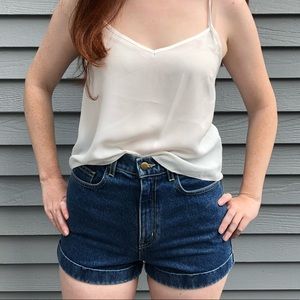 American Apparel Jean Shorts